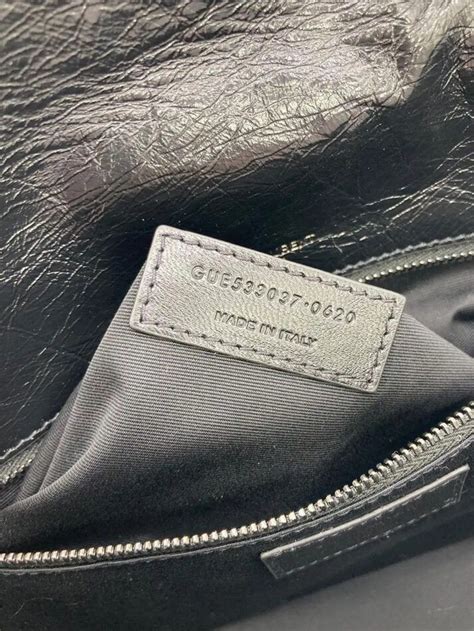 serial number authentic ysl bag inside|authentic ysl bag.